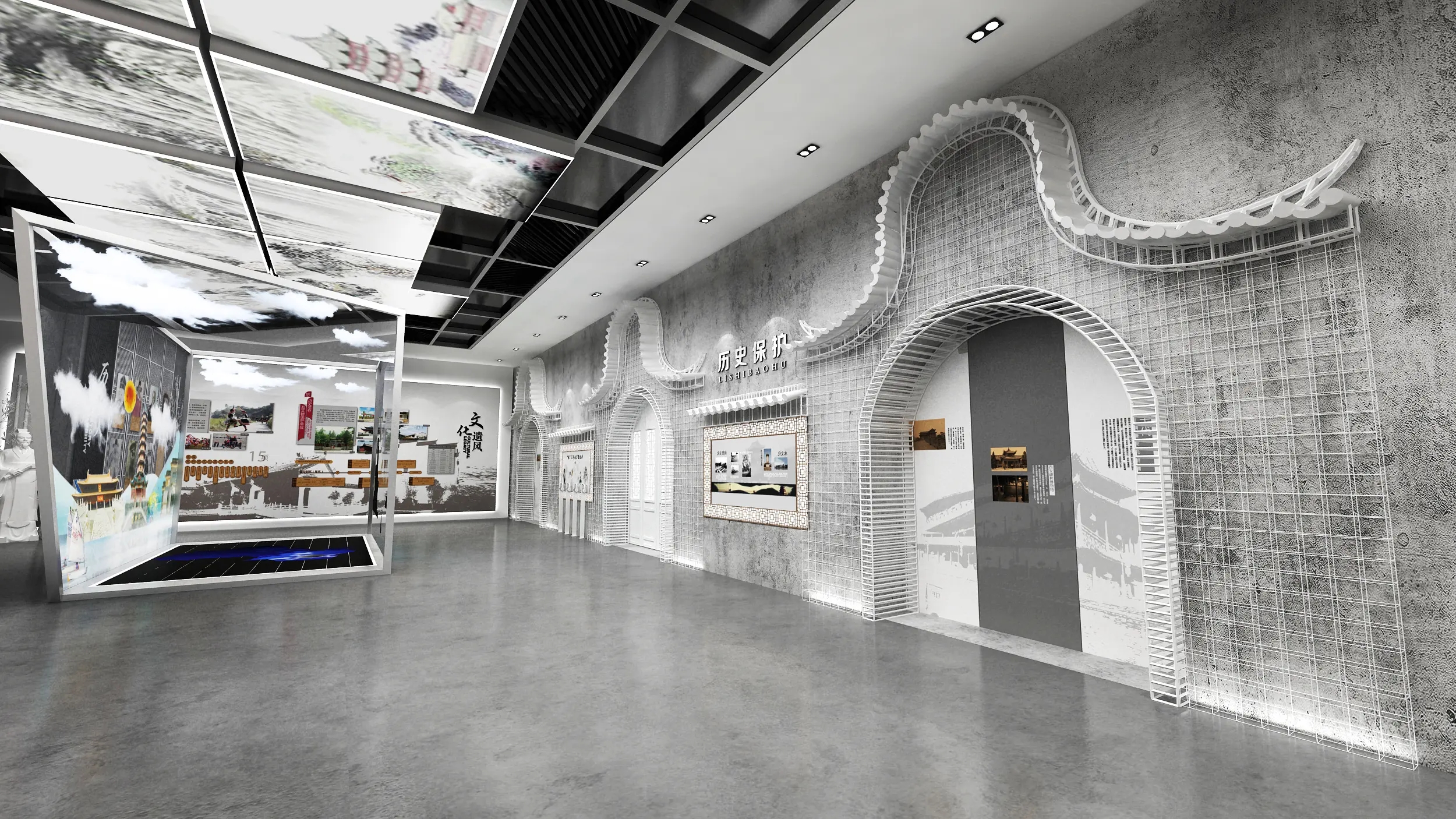 展廳設(shè)計(jì) ， 展廳 ， 鑫時(shí)空