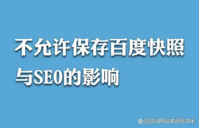 百度快照“消失”網(wǎng)站seo還能做嗎？